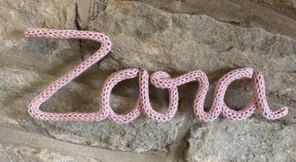 Knitted Names